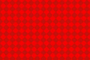 Red wooden chess board texture geometric background. Checker flag seamless pattern. Vector illustration.