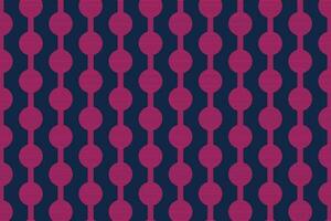 Pink and blue vertical stripe line circle dots pattern vector template