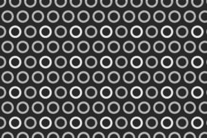Grey outline ring circle pattern vector
