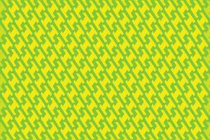 Green and yellow block tiles grid pattern vector