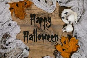 Happy Halloween. Halloween background. photo