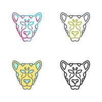 leopard Vector Icon