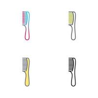 Comb Vector Icon