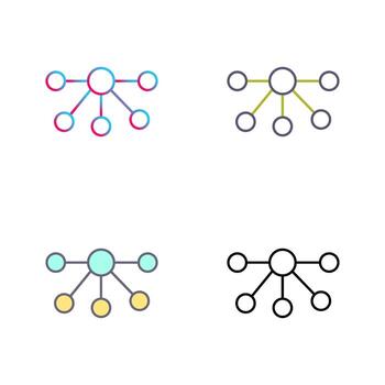Nodes Vector Icon