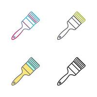 Paint Brush Vector Icon