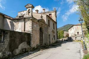 Valsanzibio,Italy-April 15, 2023-view of the town of Valsanzibio during a sunny day photo