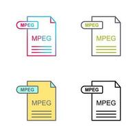 MPEG Vector Icon