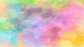 Watercolor pastel background. aquarelle colorful stains on paper . photo