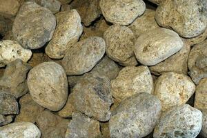 Many stones brown texture ,Rock texture backgrounds photo