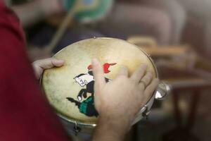 Samba is part of Carioca culture and one of the most traditional city of samba circles photo