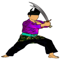 icône Maître de nusantara martial art png