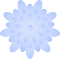 bloem, element van bloemen papier snee. papier besnoeiing van bloem vorm en voorjaar symbool. png