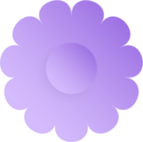 Blume, Element von Blumen- Papier schneiden. Papier Schnitt von Blume gestalten und Frühling Symbol. png