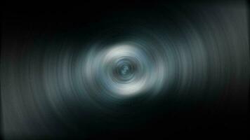 Abstract loop hypnotic blue blurred radial circle ring rotation video