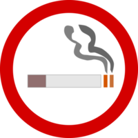 smoke area symbol. PNG illustration.
