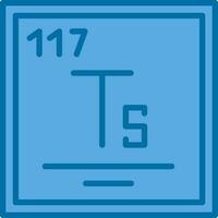 Tennessine Vector Icon Design