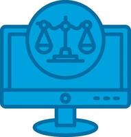 legal vector icono diseño