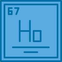 Holmium Vector Icon Design
