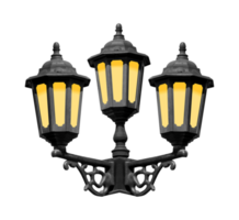 Mock up vintage lamp png