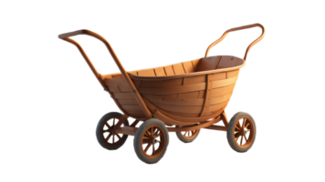 wheelbarrow with transparent background. png