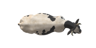 ai génératif vache isolé sur une transparent Contexte png