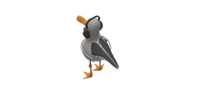 ai génératif mouette isolé sur une transparent Contexte png