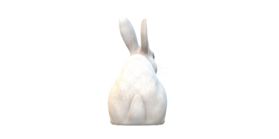 ai generativ Hase isoliert auf ein transparent Hintergrund png