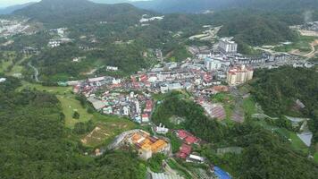 antenn flytta mot brinchang, cameron highlands video