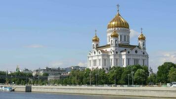 moskva katedral, christ de räddare video