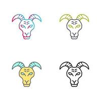 Goat Vector Icon