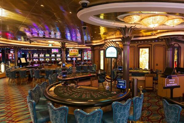 Cruise ship casino gambling blackjack and slot machines waiting for  gamblers and tourist to spend money 25002888 Stock Photo at Vecteezy