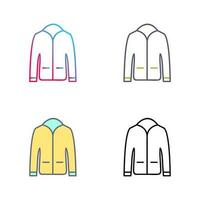 Men's Jacket Vector Icon