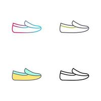 Men's Loafers Vector Icon