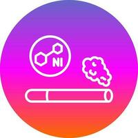 Nicotine Vector Icon Design