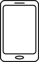 Flat illustration of a Smartphone. vector