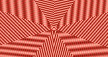 laranja Estrela ilusão rotativo fundo video