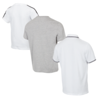 short sleeve polo shirt back Cut out, isolated transparent background png