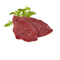 fresco carne cortar fora, isolado transparente fundo png