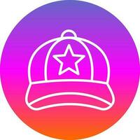 Cap Vector Icon Design