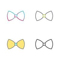 Bow Tie Vector Icon