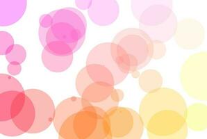 Rainbow dotted pattern colorful soap bubbles background watercolor artwork photo