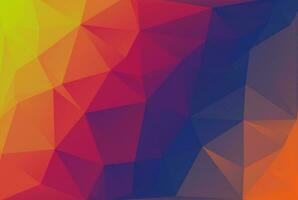 Polygonal pattern triangular poly texture multicolored polygon shape wallpaper art photo