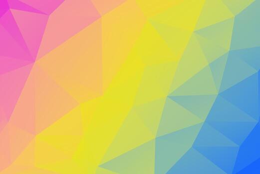 Triangle pattern multicolored polygon texture abstract shape background artwork photo