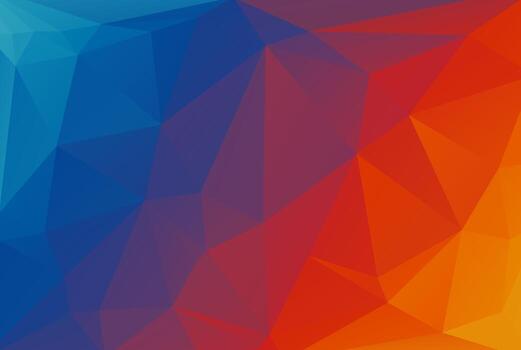 Triangle pattern multicolored polygon texture abstract shape background artwork photo