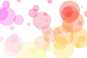 Rainbow dotted pattern colorful soap bubbles background watercolor artwork photo