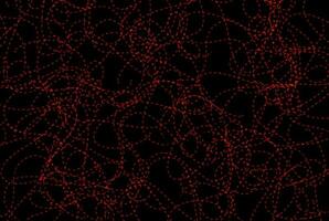 Red dotted line texture dynamic particle effect smooth straight lined background photo