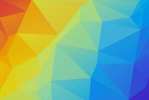 Triangle pattern multicolored polygon texture abstract shape background artwork photo