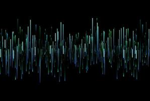 Frequency bars texture musical audio gradient rays style line art background photo