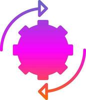 Workflow Vector Icon Design