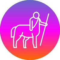 Centaur Vector Icon Design